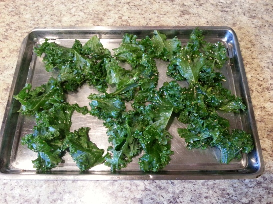 kale on they tray